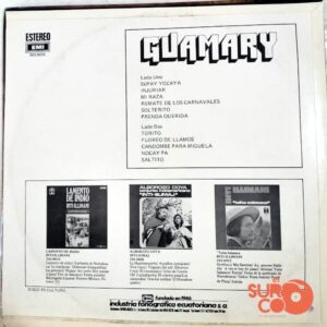 Disco de Vinilo Guamary - Guamary Vinyl Record