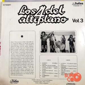 Disco de Vinilo Los 4 Del Altiplano - Los 4 Del Altiplano Vol.3 Vinyl Record