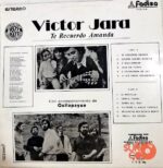 Disco de Vinilo Victor Jara - Te Recuerdo Amada Vinyl Record