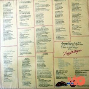 Disco de Vinilo Luigi Montagne - Gracias A Ti Vinyl Record