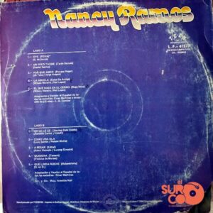 Disco de Vinilo Nancy Ramos - Oye Vinyl Record