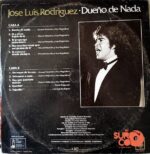 Disco de Vinilo José Luis Rodríguez - Dueño De Nada Vinyl Record