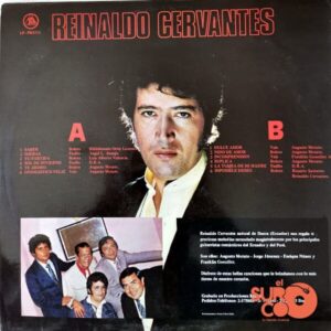 Disco de Vinilo Reinaldo Cervantes - Amor Y Sentimiento Vinyl Record