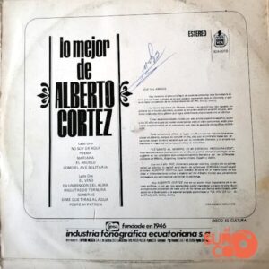 Disco de Vinilo Alberto Cortez - Lo Mejor De Alberto Cortez Vinyl Record