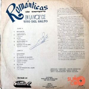 Disco de Vinilo Tito Del Salto - Románticas De Siempre Vinyl Record