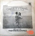 Disco de Vinilo Carmela Y Rafael - La Pareja Romántica De México Vinyl Record