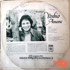 Disco de Vinilo Yoshio - Ámame Vinyl Record
