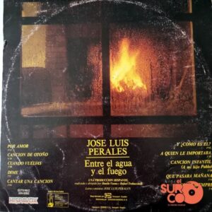 Disco de Vinilo José Luis Perales - Entre El Agua Y El Fuego Vinyl Record