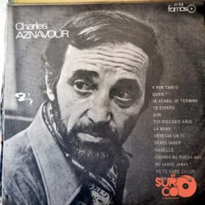 Disco de Vinilo Charles Aznavour - Grandes Éxitos En Español Vinyl Record