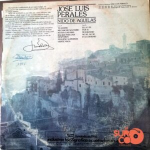 Disco de Vinilo José Luis Perales - Nido De Águilas Vinyl Record