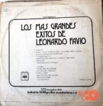 Disco de Vinilo Leonardo Favio - Los Más Grandes Éxitos De Leonardo Favio Vinyl Record