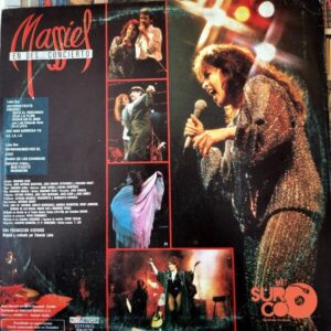 Disco de Vinilo Massiel - Massiel En Des...Concierto Vinyl Record