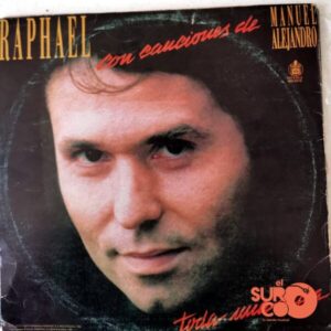Disco de Vinilo Raphael - Raphael Con Canciones De Manuel Alejandro Vinyl Record