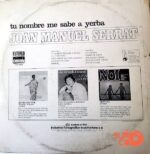Disco de Vinilo Joan Manuel Serrat - Tu Nombre Me Sabe A Yerba Vinyl Record