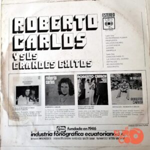 Disco de Vinilo Roberto Carlos - Roberto Carlos Y Sus Grandes Éxitos Vinyl Record