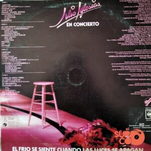 Disco de Vinilo Julio Iglesias - En Concierto Vinyl Record