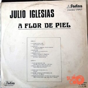 Disco de Vinilo Julio Iglesias - A Flor De Piel Vinyl Record