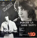 Disco de Vinilo Sabú - Porque La Quise Tanto Vinyl Record
