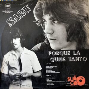 Disco de Vinilo Sabú - Porque La Quise Tanto Vinyl Record