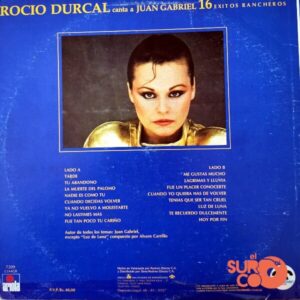 Disco de Vinilo Rocio Durcal - Rocio Durcal Canta A Juan Gabriel Vinyl Record