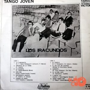 Disco de Vinilo Los Iracundos - Tango Joven Vinyl Record