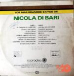 Disco de Vinilo Nicola Di Bari - Los Mas Grandes Éxitos De Nicola Di Bari Vinyl Record