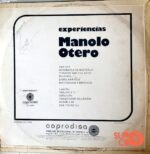 Disco de Vinilo Manolo Otero - Experiencias Vinyl Record