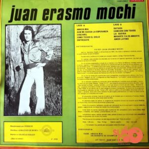 Disco de Vinilo Juan Erasmo Mochi - Juan Erasmo Mochi Vinyl Record