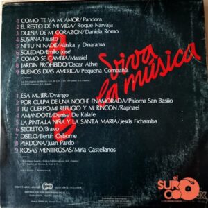 Disco de Vinilo Varios - Viva La Música Vinyl Record