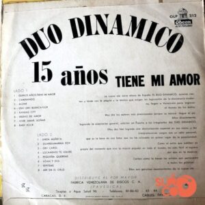 Disco de Vinilo Dúo Dinámico - 15 Años Tiene Mi Amor Vinyl Record