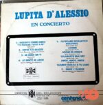 Disco de Vinilo Lupita D´Alessio - Lupita D´Alessio En Concierto Vinyl Record