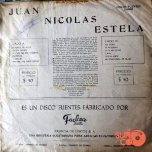Disco de Vinilo Juan Nicolás Estela - Juan Nicolás Estela Vinyl Record