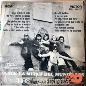 Disco de Vinilo Los Tios Queridos - Desde La Mitad Del Mundo Vinyl Record
