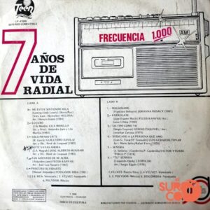 Disco de Vinilo Varios - 7 Años De Vida Radial Vinyl Record