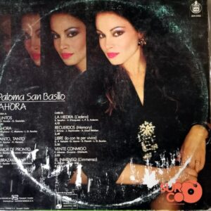 Disco de Vinilo Paloma San Basilio - Ahora Vinyl Record