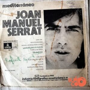 Disco de Vinilo Joan Manuel Serrat - Mediterráneo Vinyl Record