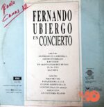 Disco de Vinilo Fernando Ubiergo - Fernando Ubiergo En Concierto Vinyl Record