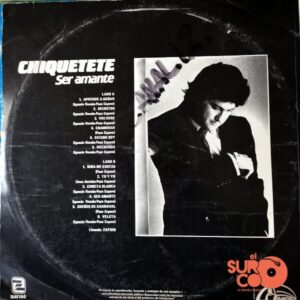 Disco de Vinilo Chiquetete - Ser Amante Vinyl Record