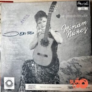 Disco de Vinilo Miriam Núñez - Un Corazón Trovador Vinyl Record