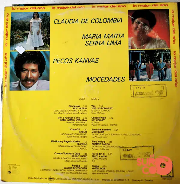 Disco de Vinilo Varios - Lo Mejor Del Año Vinyl Record