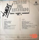 Disco de Vinilo Olimpo Cárdenas - Tangos Del Recuerdo Vinyl Record