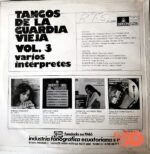 Disco de Vinilo Varios - Tangos De La Guardia Vieja-Vol.3 Vinyl Record