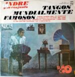 Disco de Vinilo André Y Su Conjunto - Tangos Mundialmente Famosos Vinyl Record