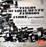 Disco de Vinilo André Y Su Conjunto - Tangos Mundialmente Famosos Vinyl Record