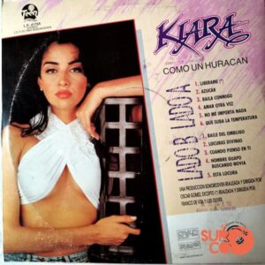 Disco de Vinilo Kiara - Como Un Huracán Vinyl Record