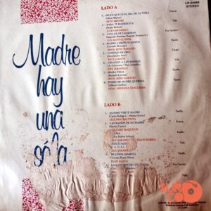 Disco de Vinilo Varios - Madre Hay Una Sola Vinyl Record