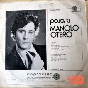 Disco de Vinilo Manolo Otero - Para Ti Vinyl Record