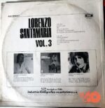 Disco de Vinilo Lorenzo Santamaria - Lorenzo Santamaria Vol.3 Vinyl Record