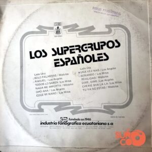 Disco de Vinilo Varios - Los Supergrupos Españoles Vinyl Record