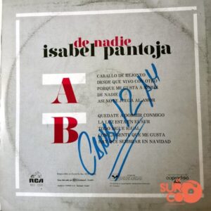 Disco de Vinilo Isabel Pantoja - De Nadie Vinyl Record